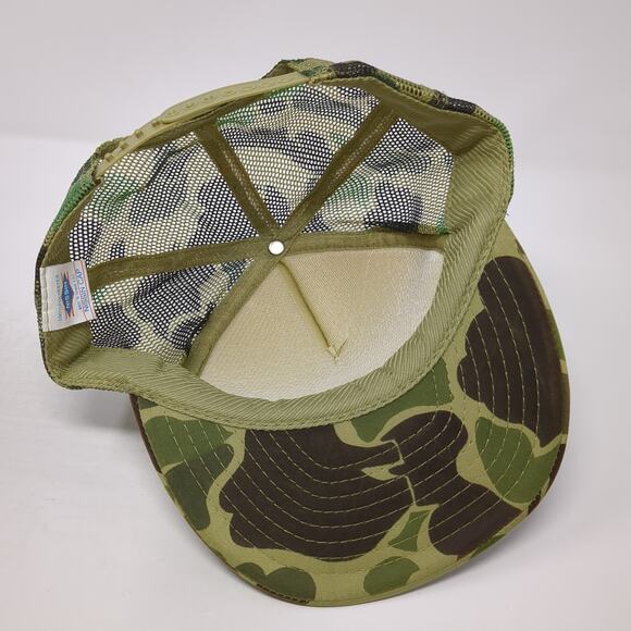 Rayfo Snapback Mesh Back Trucker Hat Multi One Size Camouflage Nissin - Picture 7 of 10